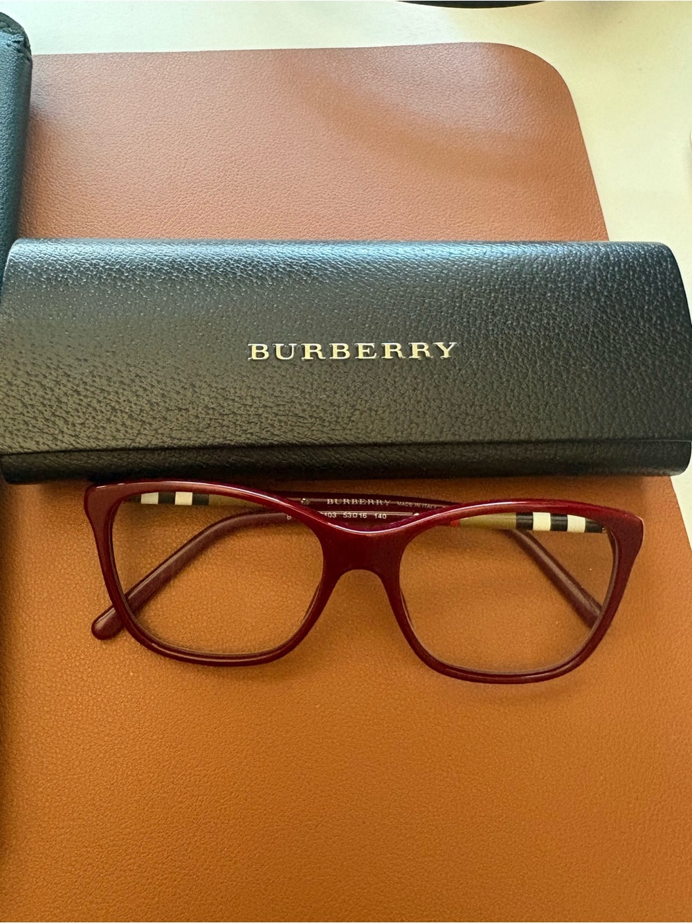 Authentic Burberry eye glasses